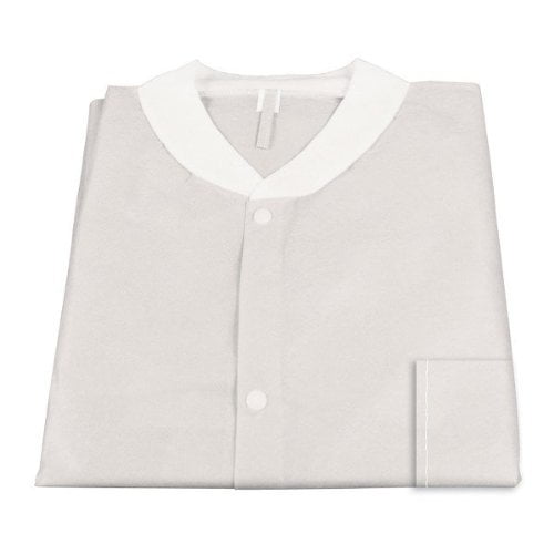 Elastic Wrist and 3 Pockets Pack of 30 The Safety Zone 1197M00CS Safety Zone DLWH-MD-BB Breathable Microporous Lab Coat M Individually Bagged Elastic Wrist and 3 Pockets Pack of 30 The Safety Zone 1197M00CS Safety Zone DLWH-MD-BB Breathable Microporous Lab Coat M Individually Bagged